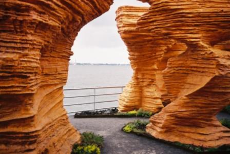 Gartenlandschaft mit Durchblick