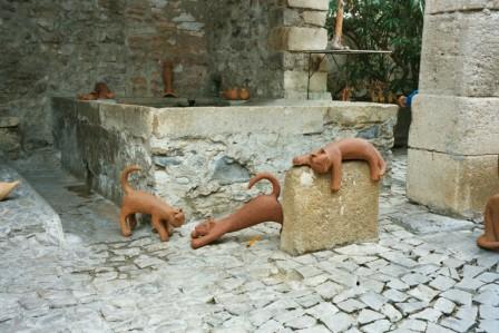 und wir lieben Gärten zum Faulenzen